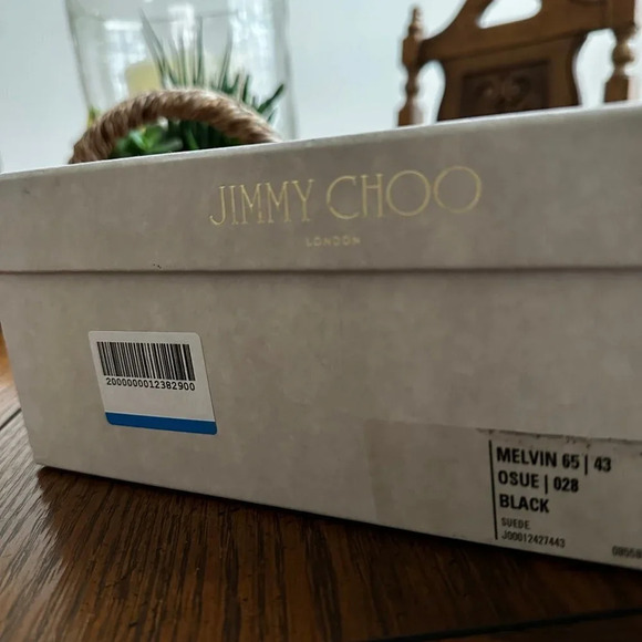 Jimmy Choo ‘Melvin’ Studded Black Suede Booties - Size 11 - NWT - Picture 12 of 17